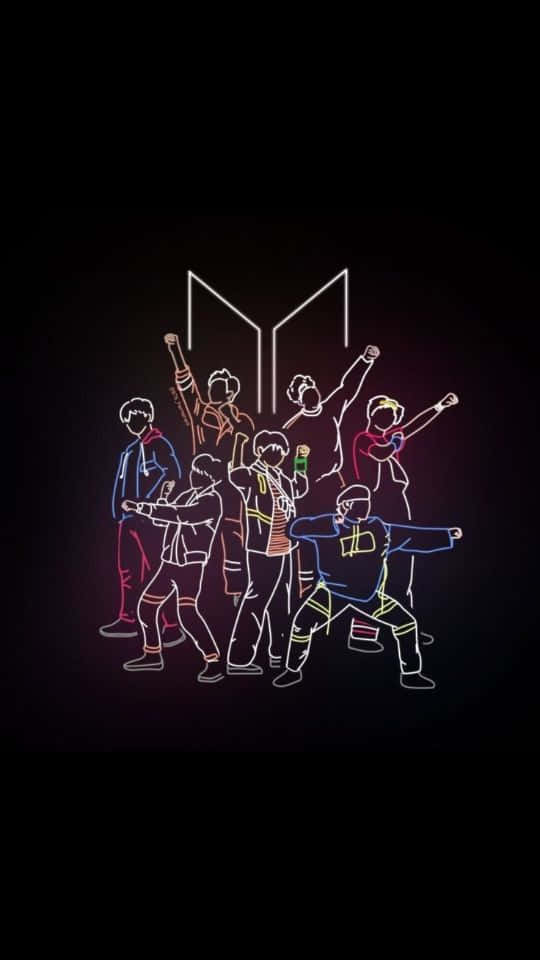 BTS - The Iconic K-Pop Sensation Wallpaper