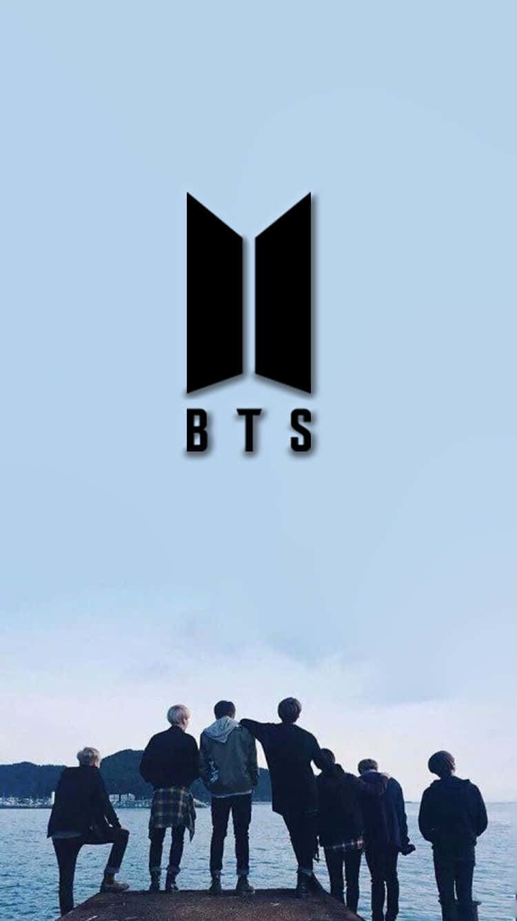 Download BTS Iconic Logo Wallpaper Wallpaper | Wallpapers.com