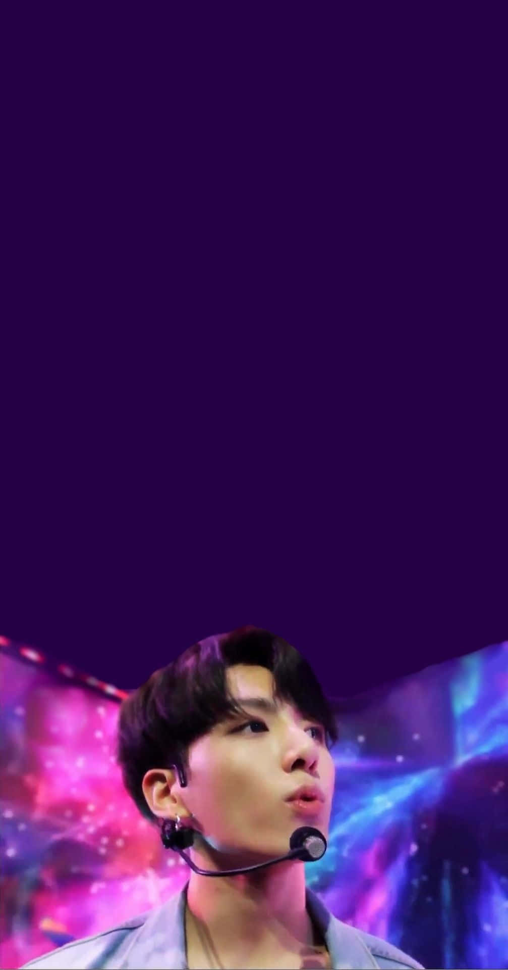 Iconic BTS performing live on stage Wallpaper