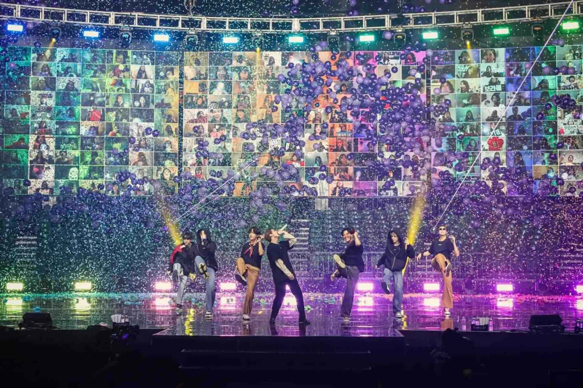 BTS Live: The Worldwide Sensation Takes the Stage Wallpaper