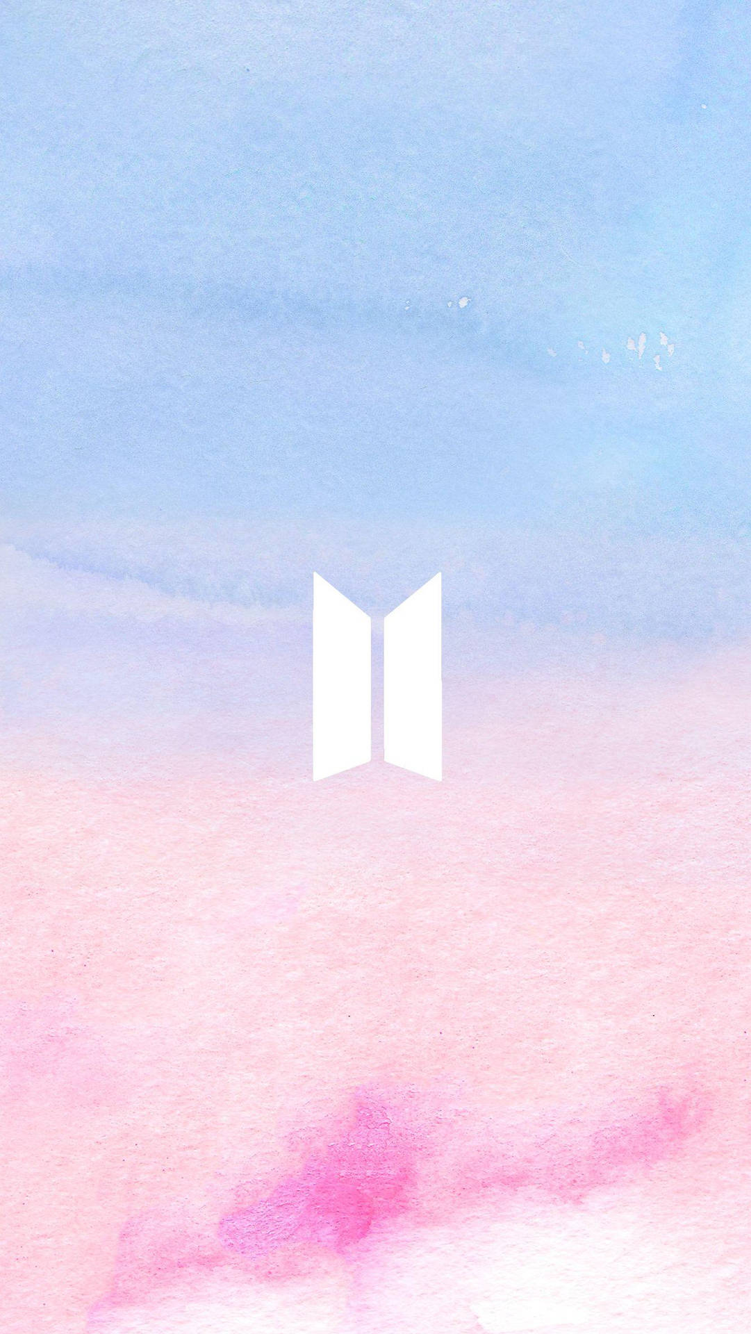 Bts Logo In Pastel Picture