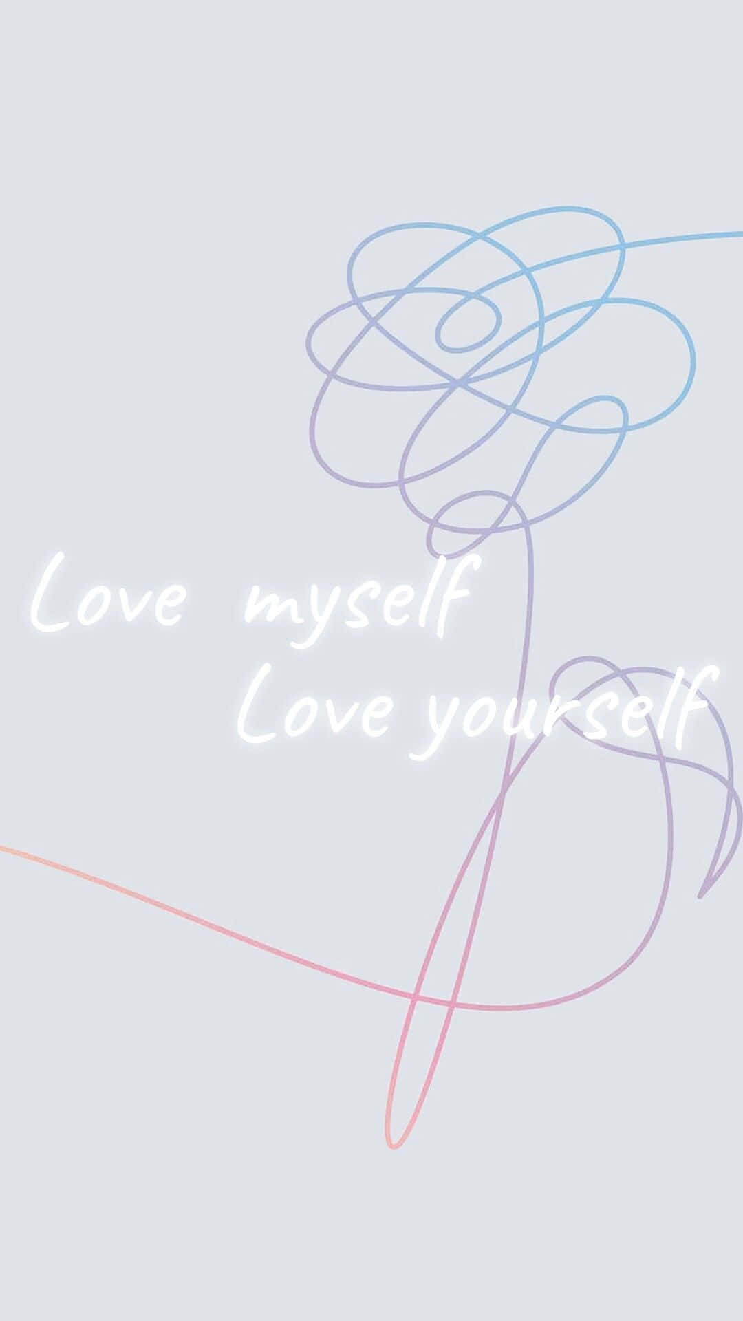 BTS Love Yourself - Embrace Your True Self Wallpaper