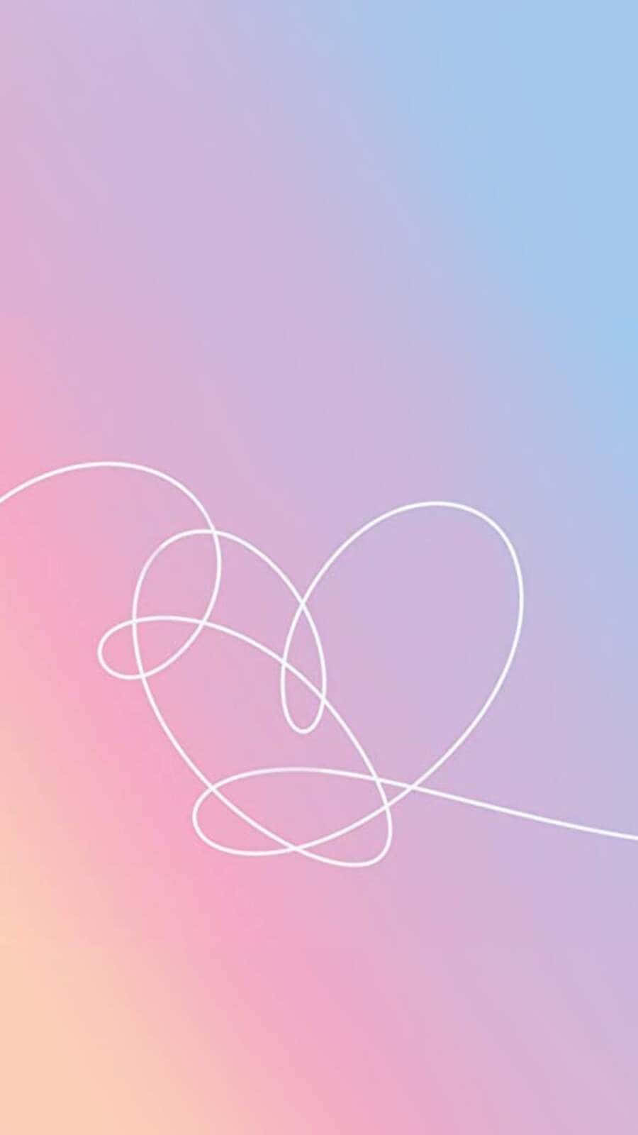 BTS Love Yourself Wallpaper: An Explosion of Colors and Emotions Wallpaper