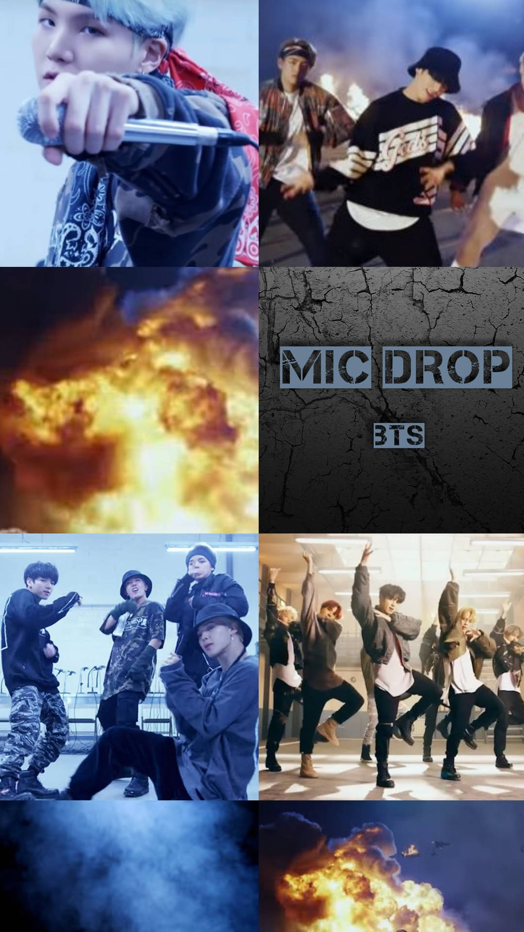 BTS Mic Drop Dance Wallpaper
