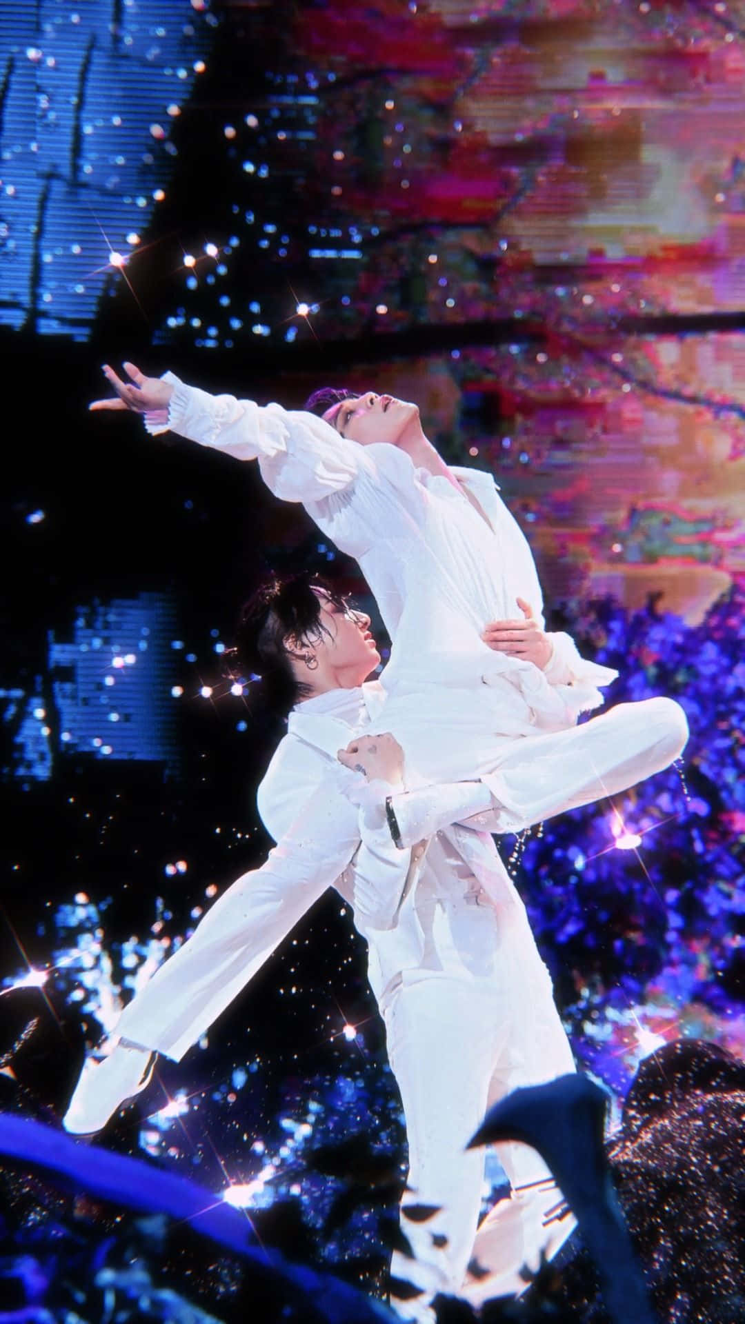 BTS Performance Electrifies the Stage Wallpaper