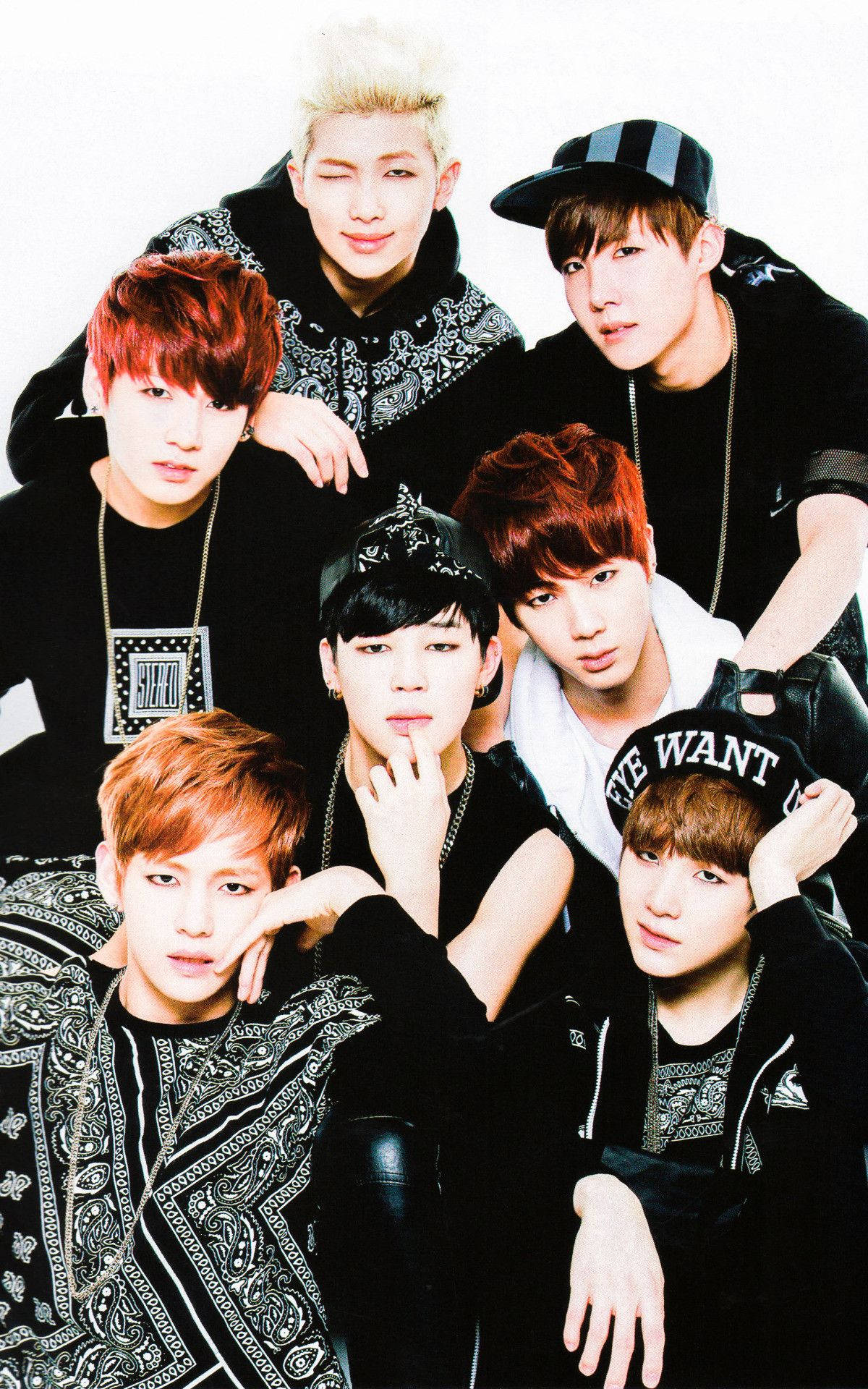 Bts Phone Display Gorgeous Poster Picture