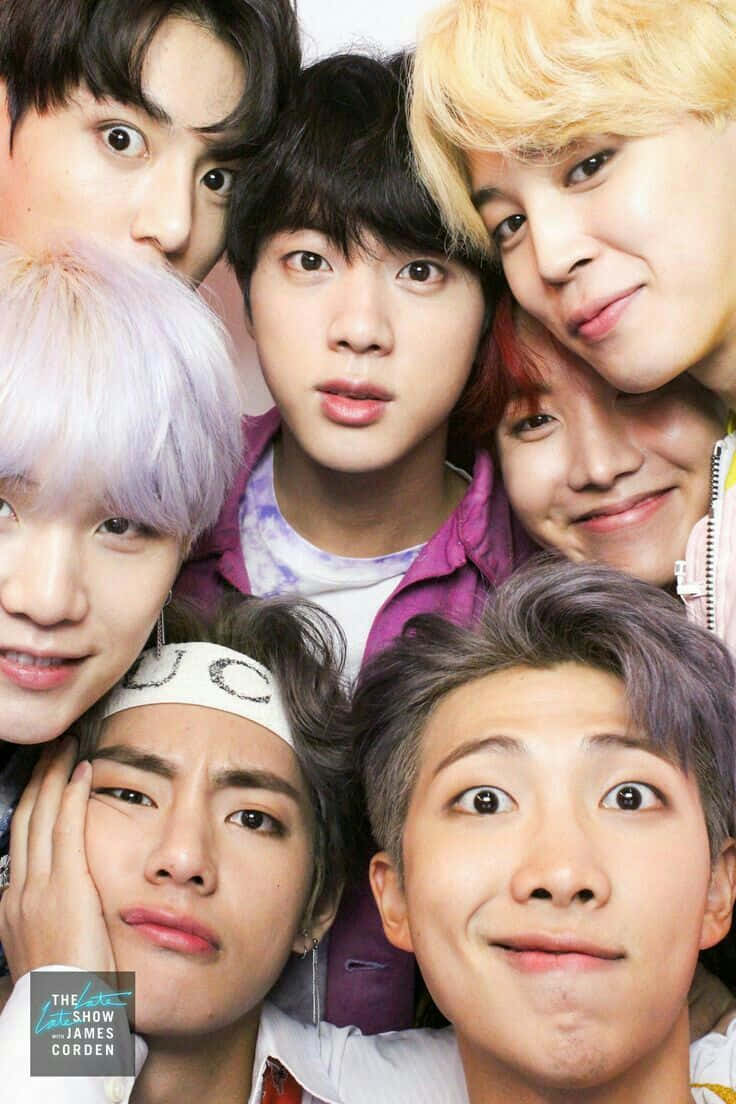 BTS Photoshoot Group Picture Wallpaper