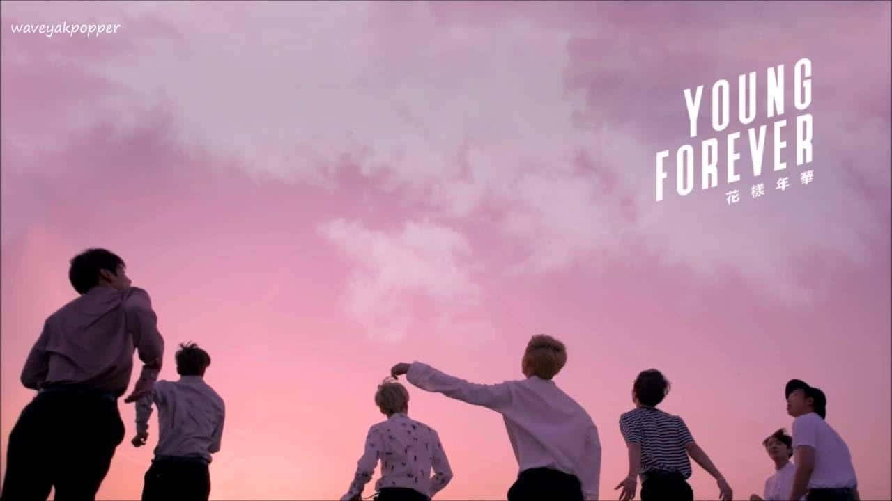 Enjoy a seamless and tranquil desktop with these soothing BTS pink aesthetic wallpapers Wallpaper