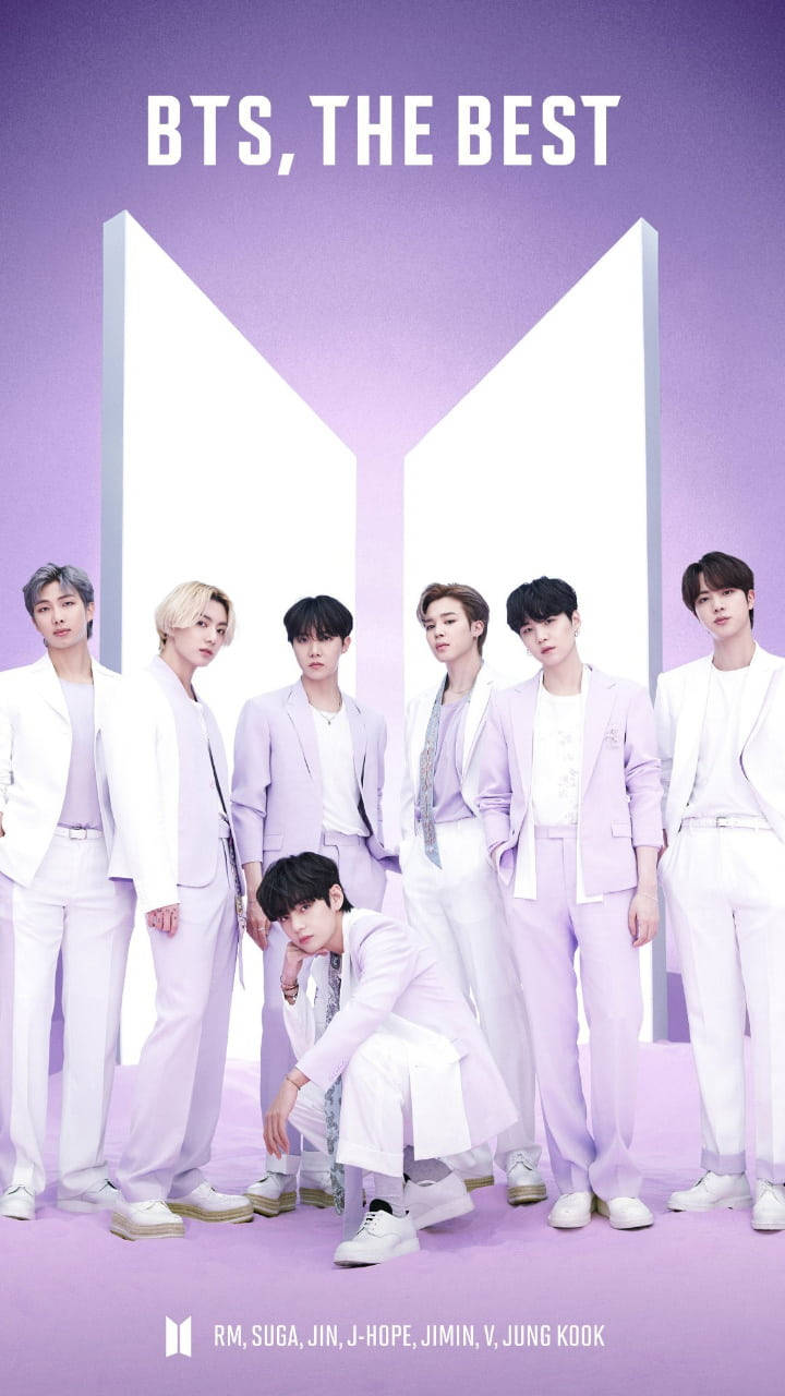 BTS Purple Suit Aesthetic Wallpaper
