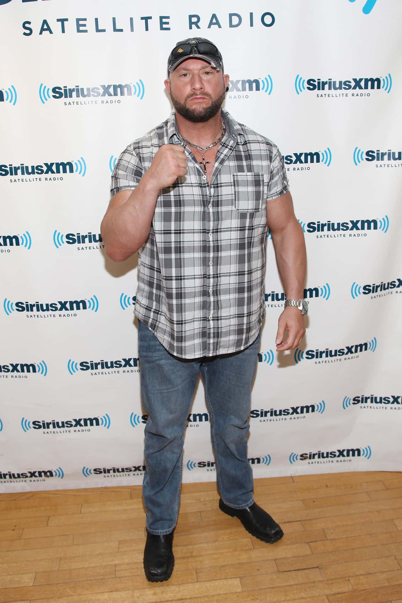Bubba Ray Dudley Checkered And Jeans Wallpaper