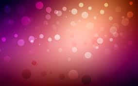 Reflective Bubbles Purple And Yellow Themed Background