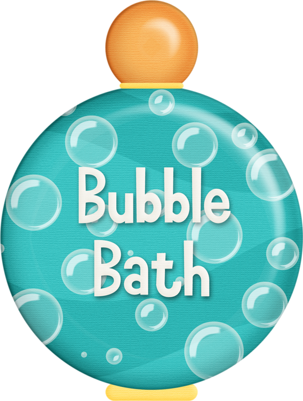 Bubble Bath Product Label PNG