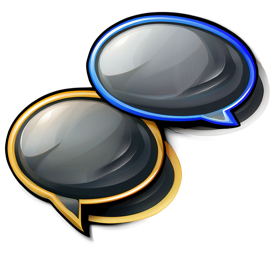 Bubble Chat Vector Png Yaw PNG