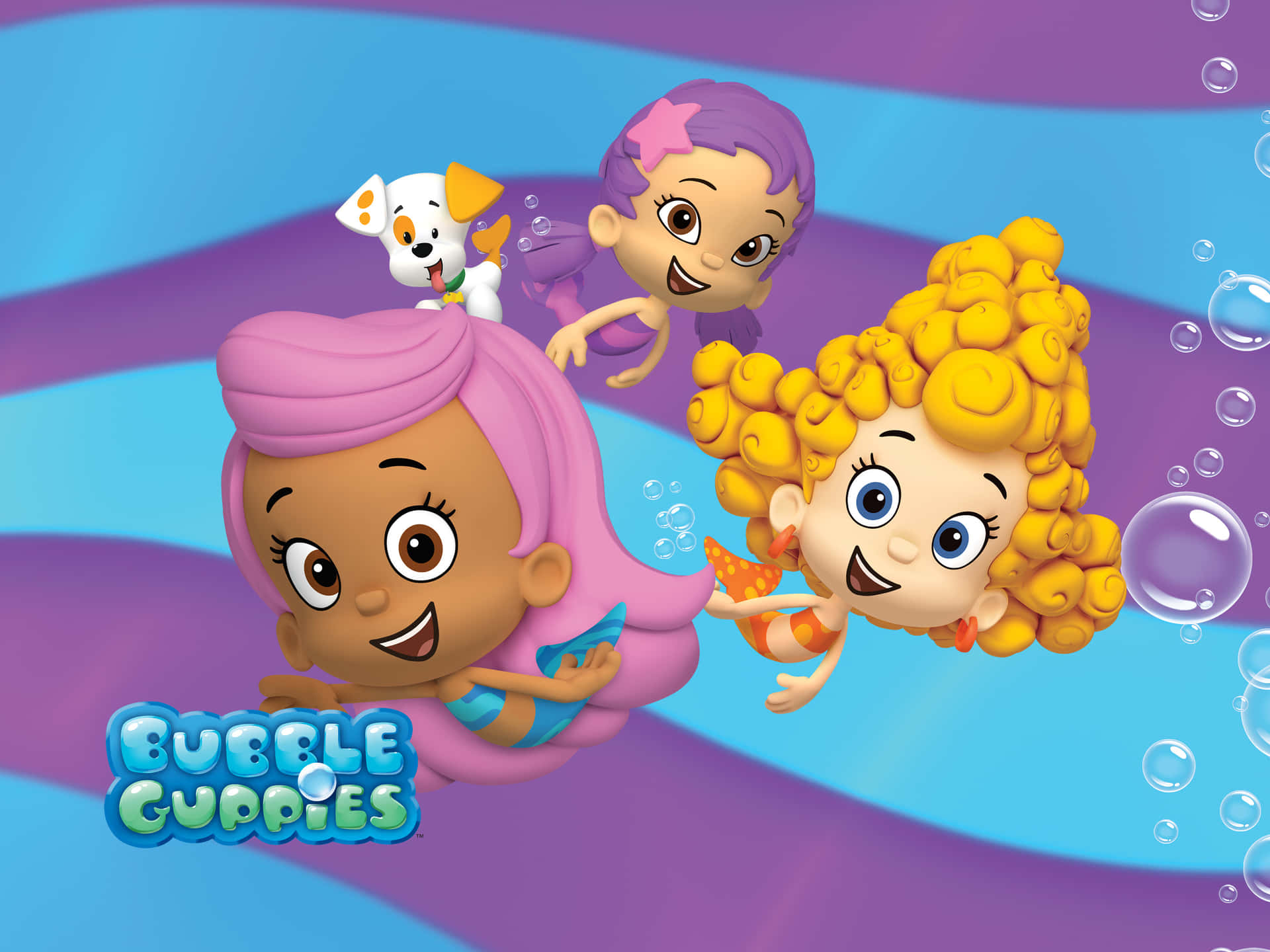 Taen Magisk Dykning Med Bubble Guppies!