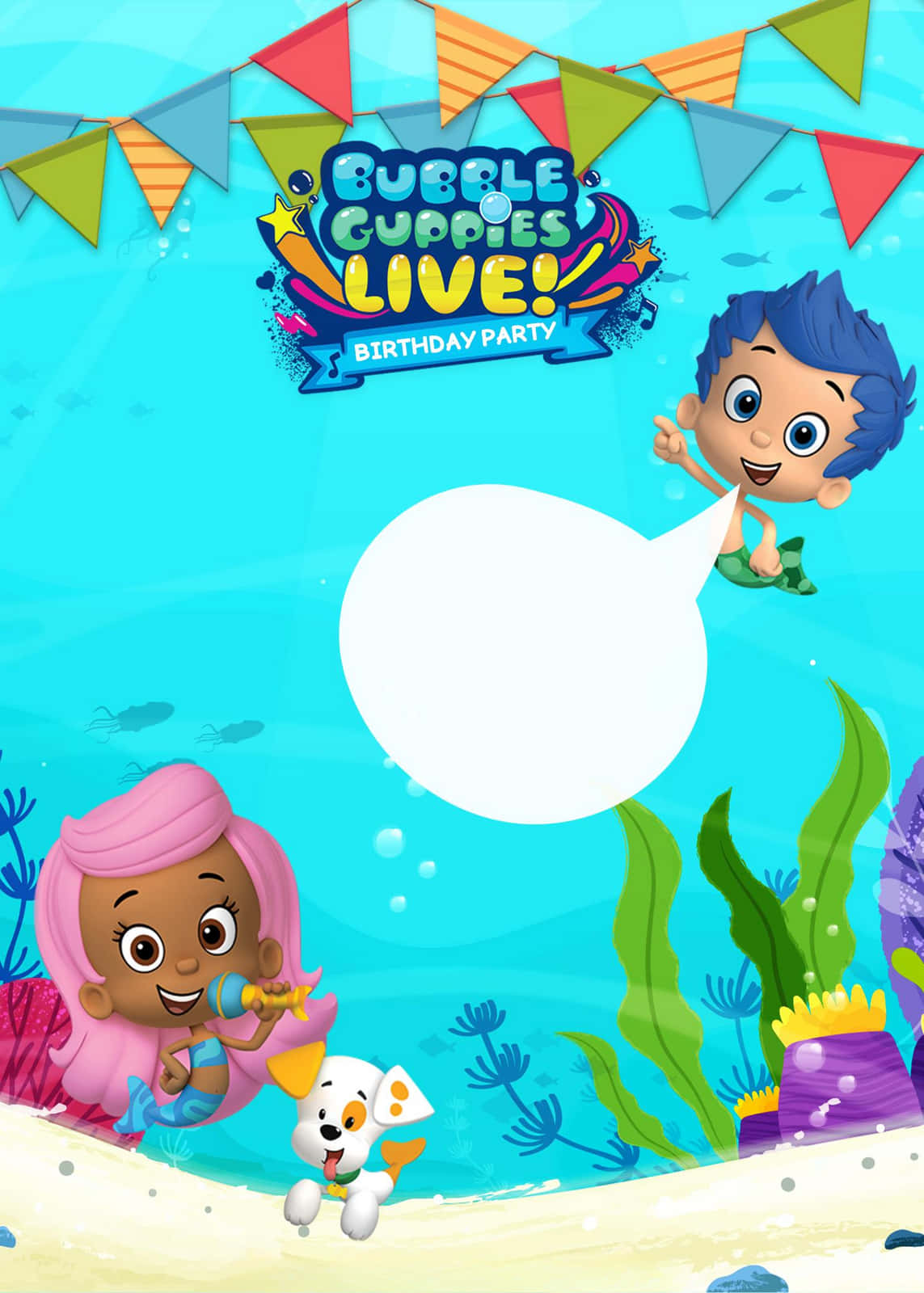 "Dive In, Have Fun With Your Favorite Bubble Guppies Gang!"