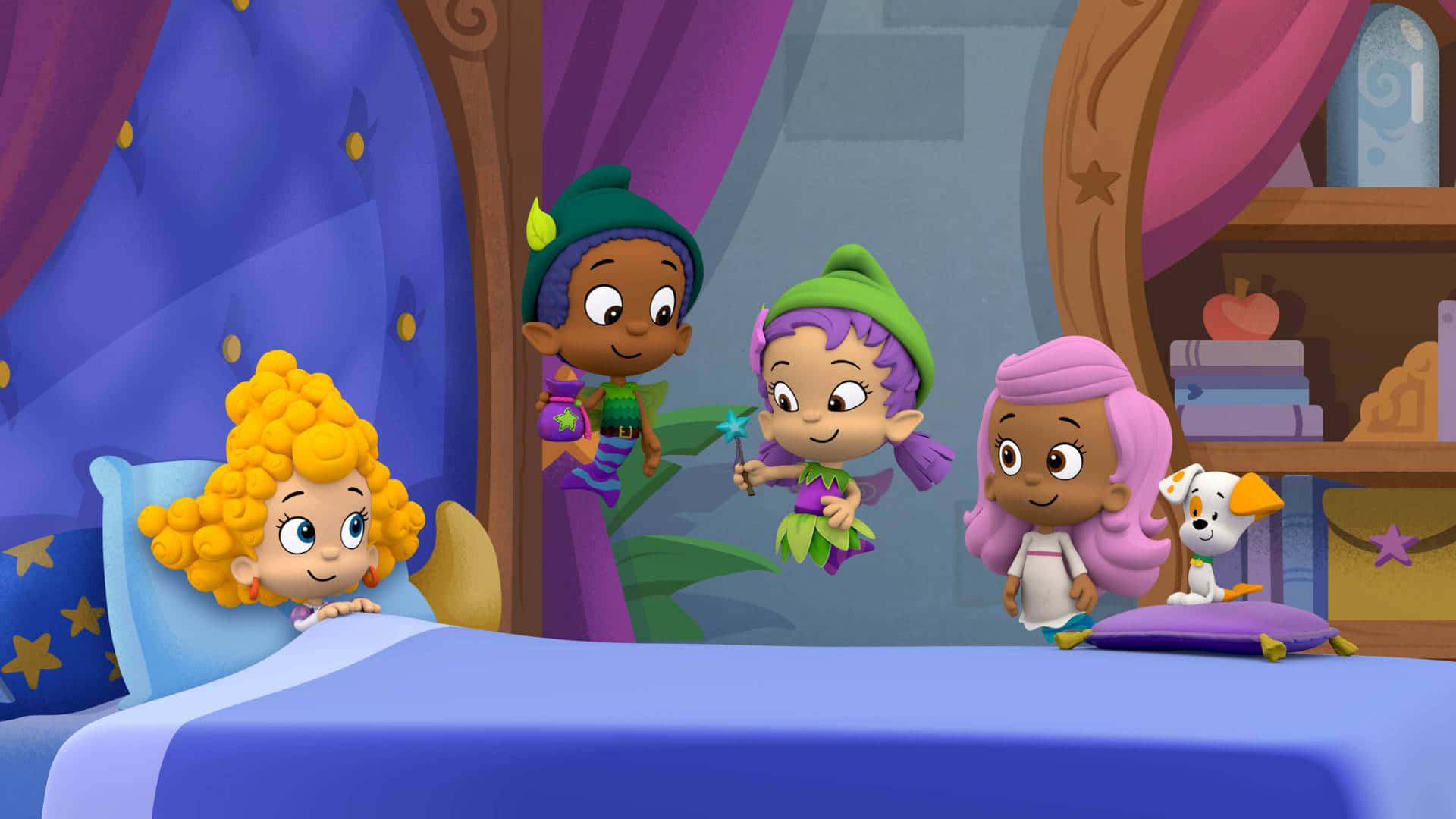 Join Bubble Guppies on a fun and colorful underwater adventure!