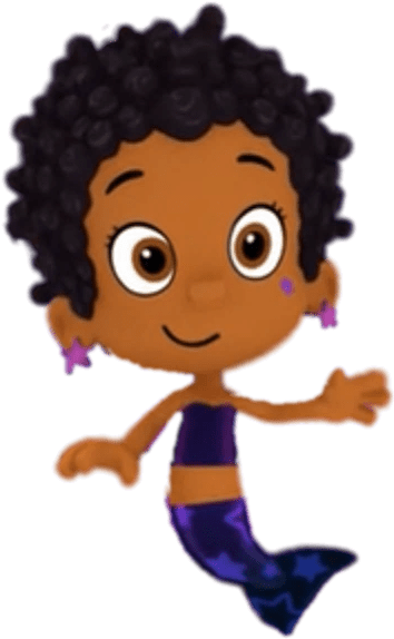 Bubble Guppies Character Smiling PNG