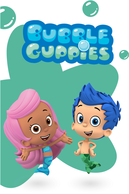 Bubble Guppies Characters Mollyand Gil PNG