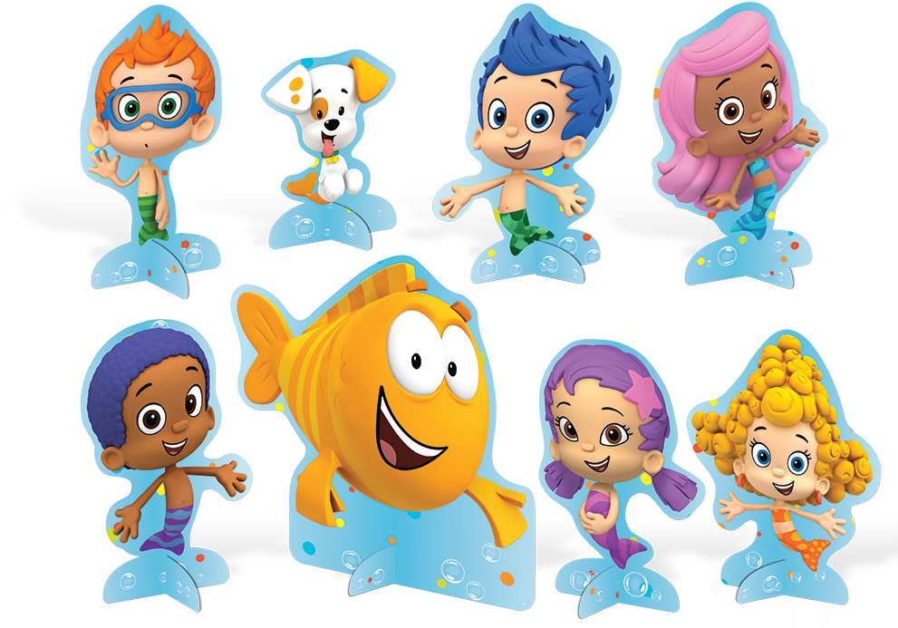 Download Bubble Guppies Characters Splash | Wallpapers.com