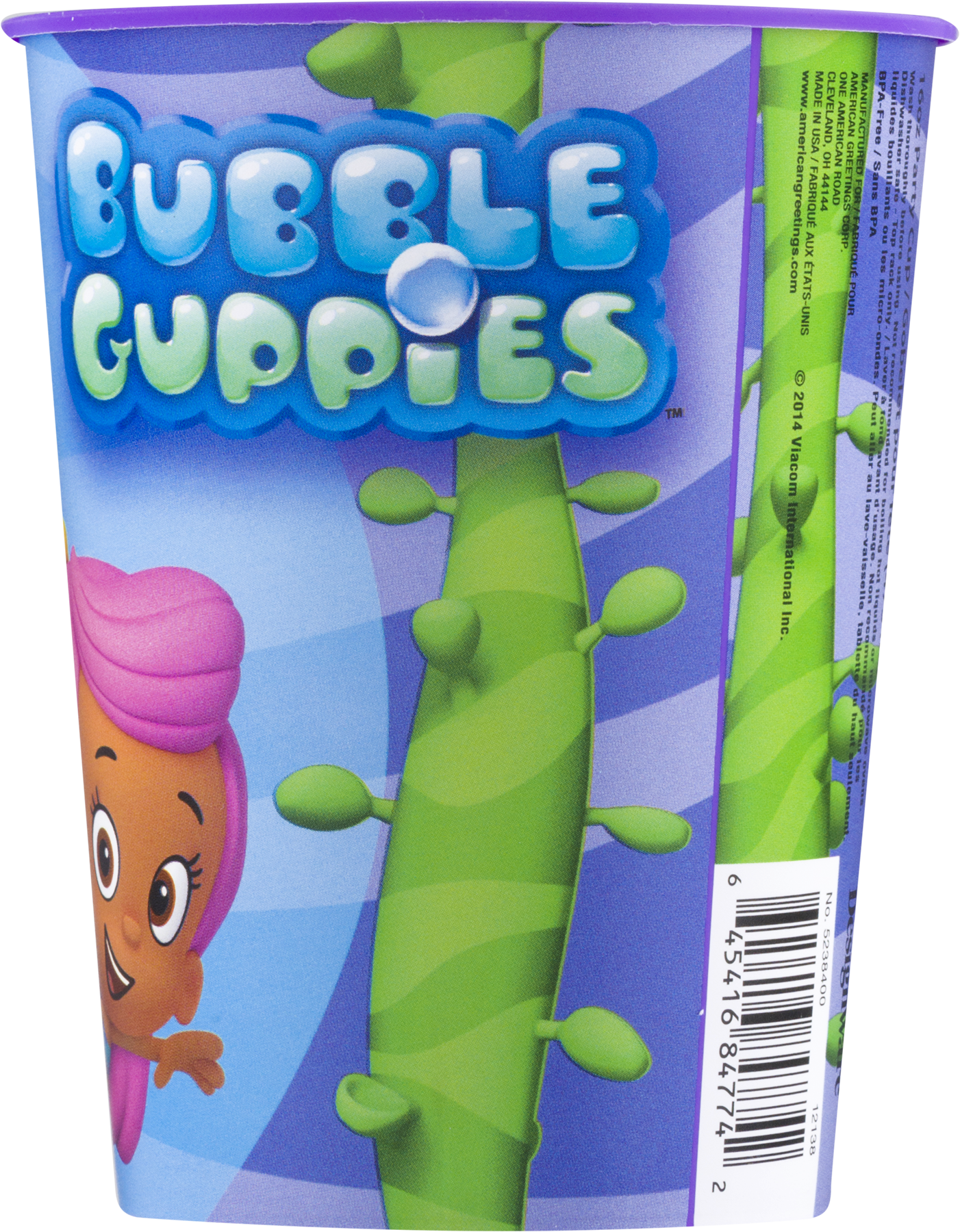 Bubble Guppies Cup Product Image PNG