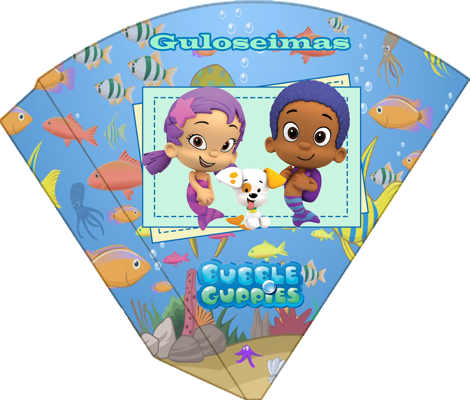 Bubble Guppies Friendsand Pet PNG