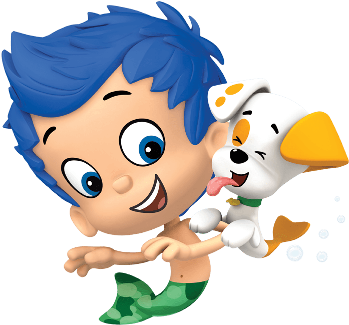 Bubble Guppies Giland Bubble Puppy PNG