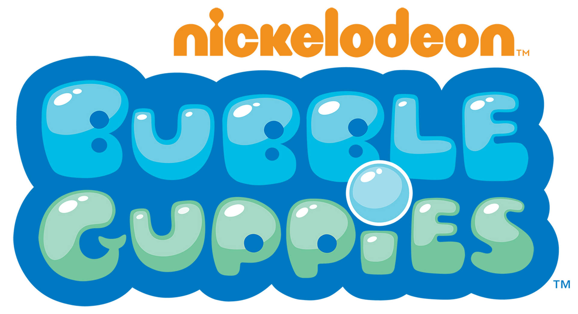 Bubble Guppies Logo Design Background