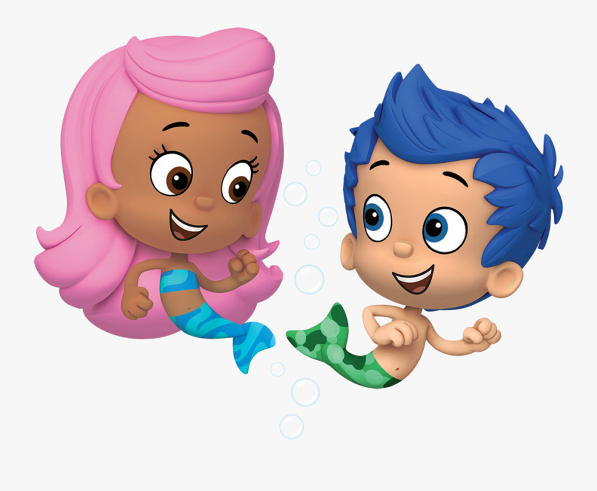 Bubble Guppies Molly Gill White Background