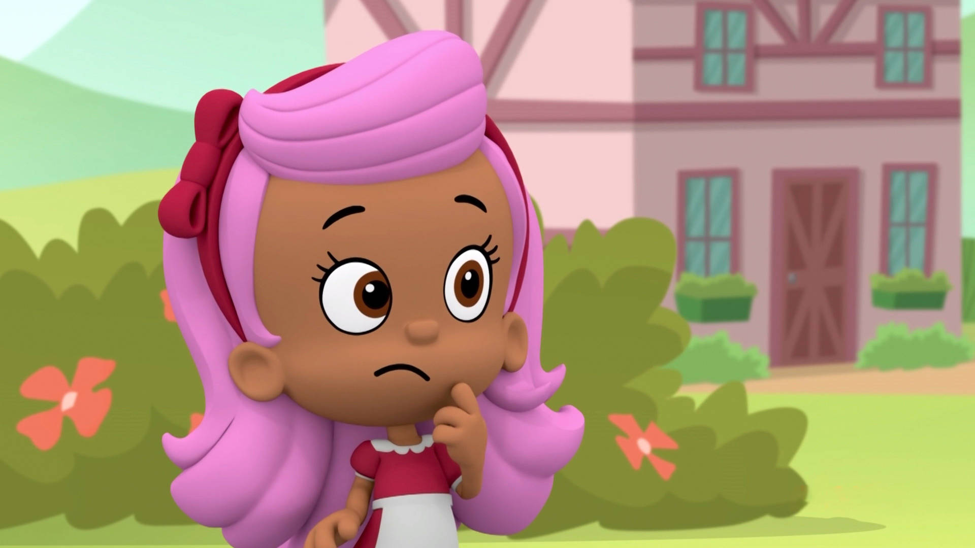 Bubble Guppies Molly In Wonderland Background