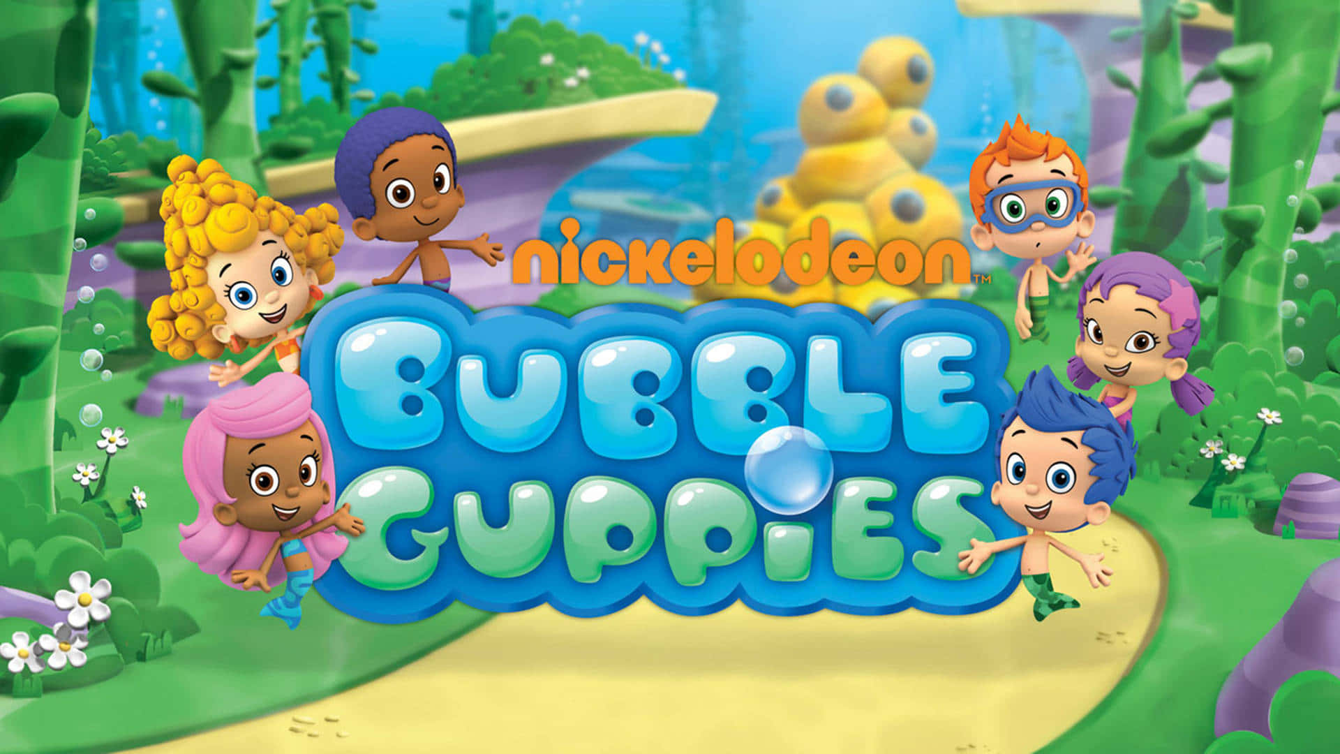 ¡prepáratepara Sumergirte En Una Divertida Aventura Con Los Bubble Guppies!