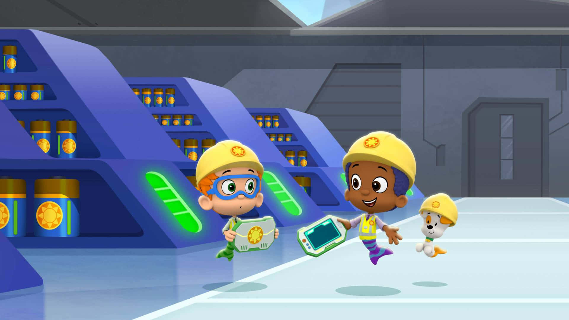 Dive into the colorful world of Bubble Guppies.