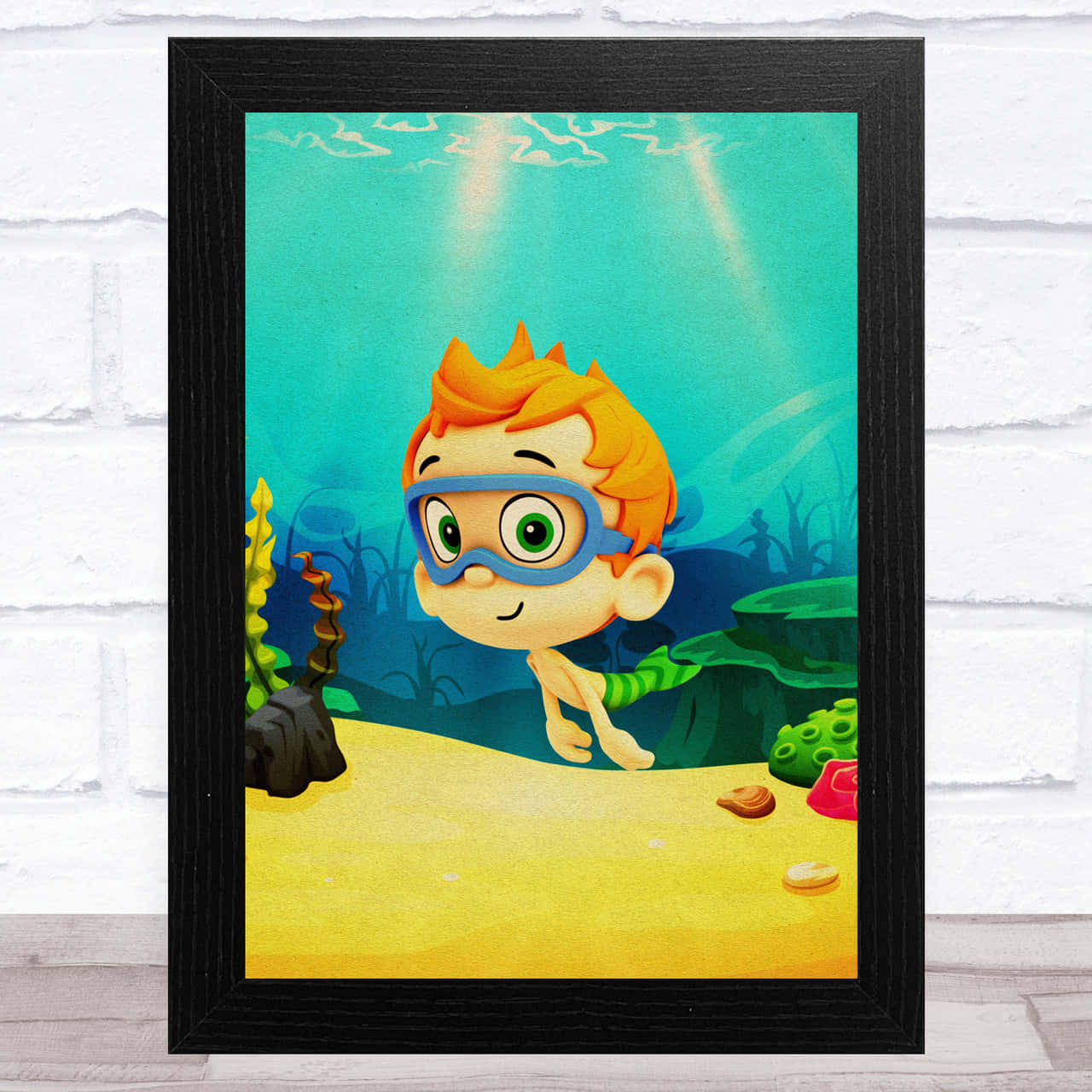 Enjoy bubble-bursts of fun with the Bubble Guppies!