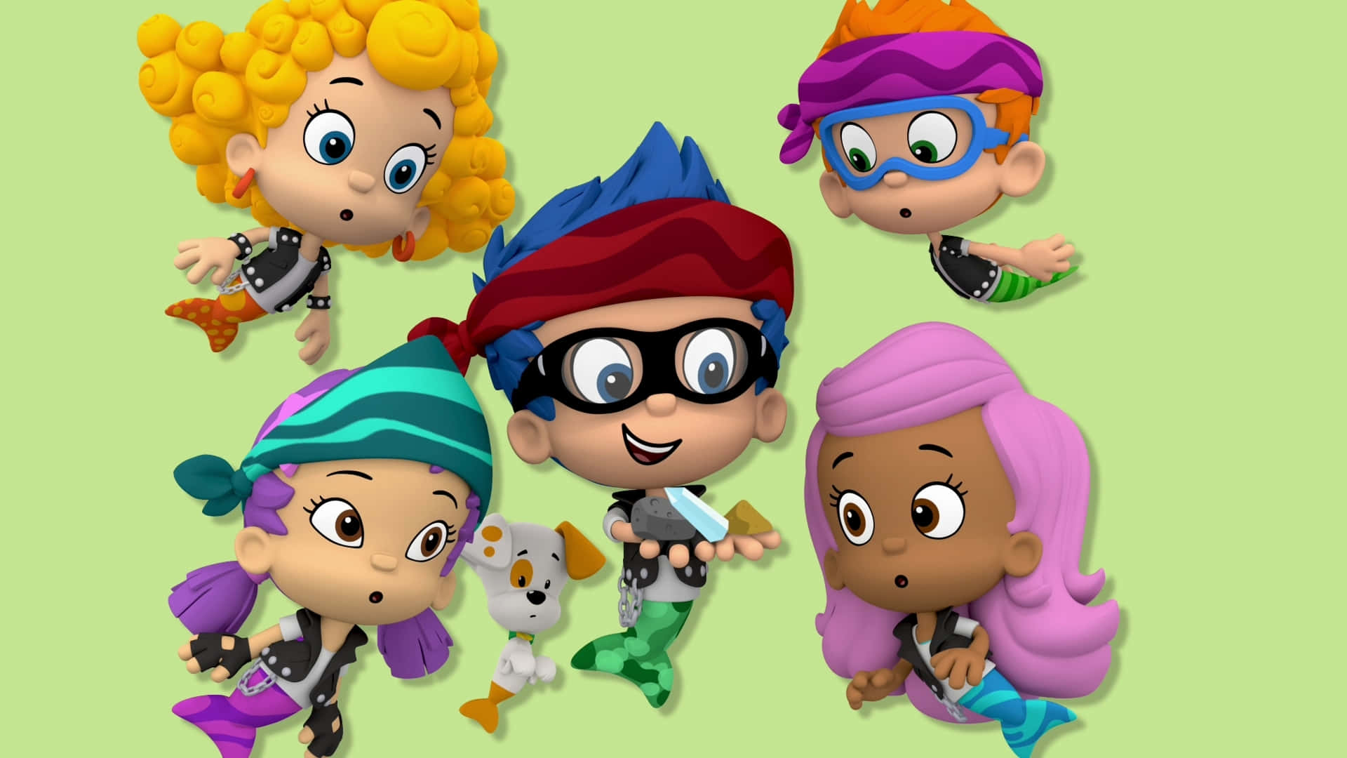 ¡únetea Molly, Gil Y La Pandilla De Los Bubble Guppies Para Divertirte Y Vivir Grandes Aventuras!