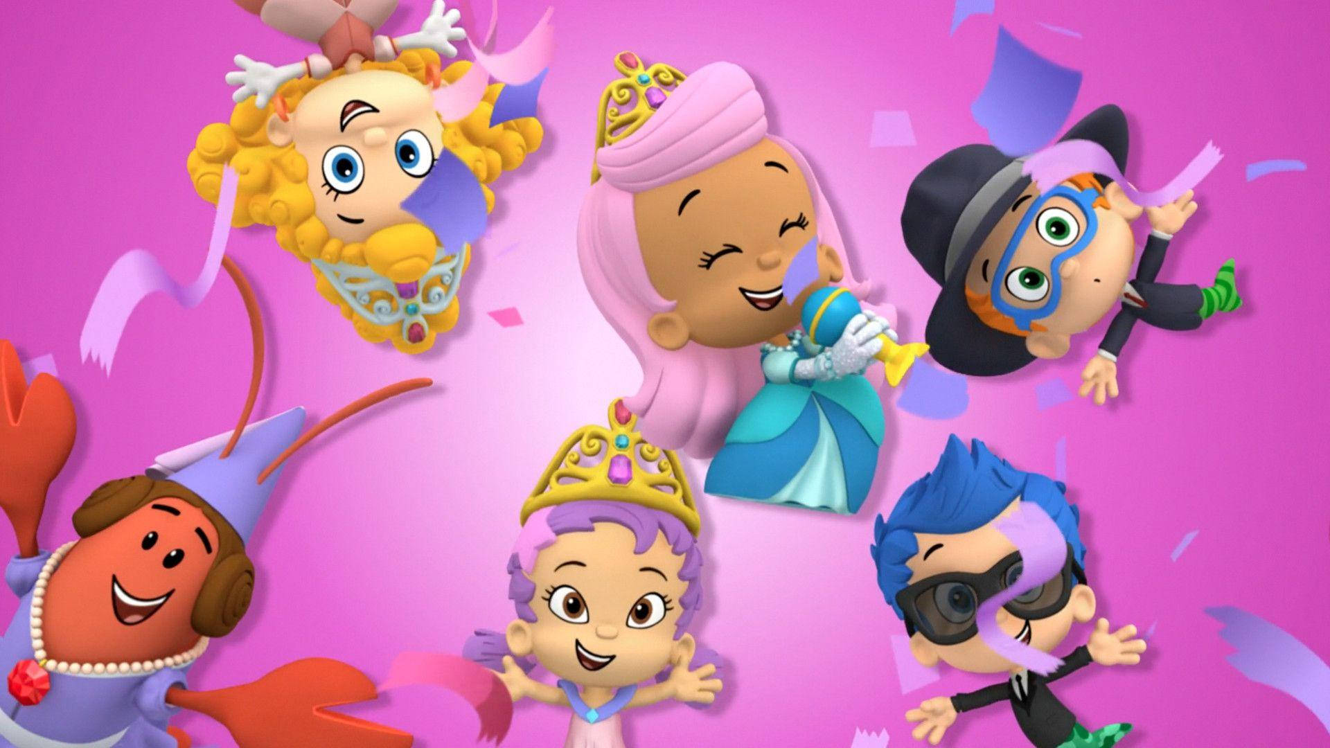 Bubble Guppies Rock Your Style Background