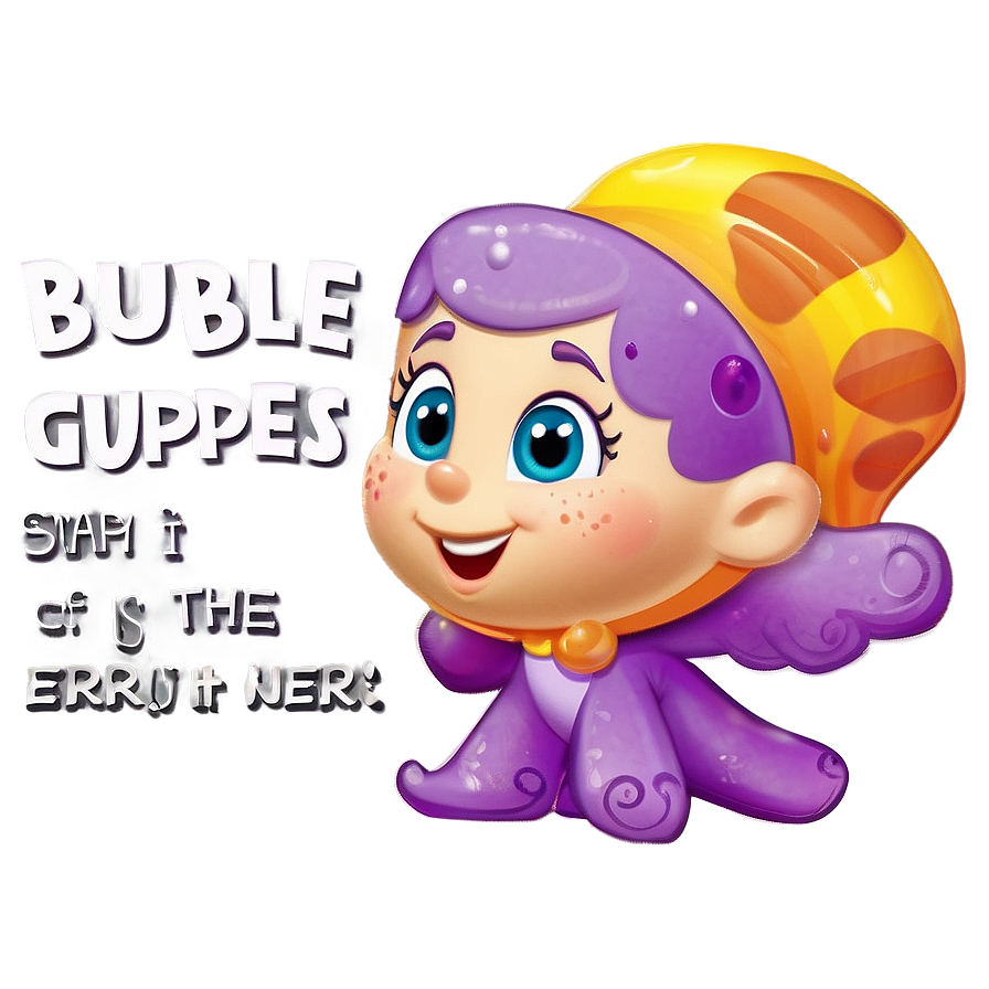 Download Bubble Guppies Story Time Png 68