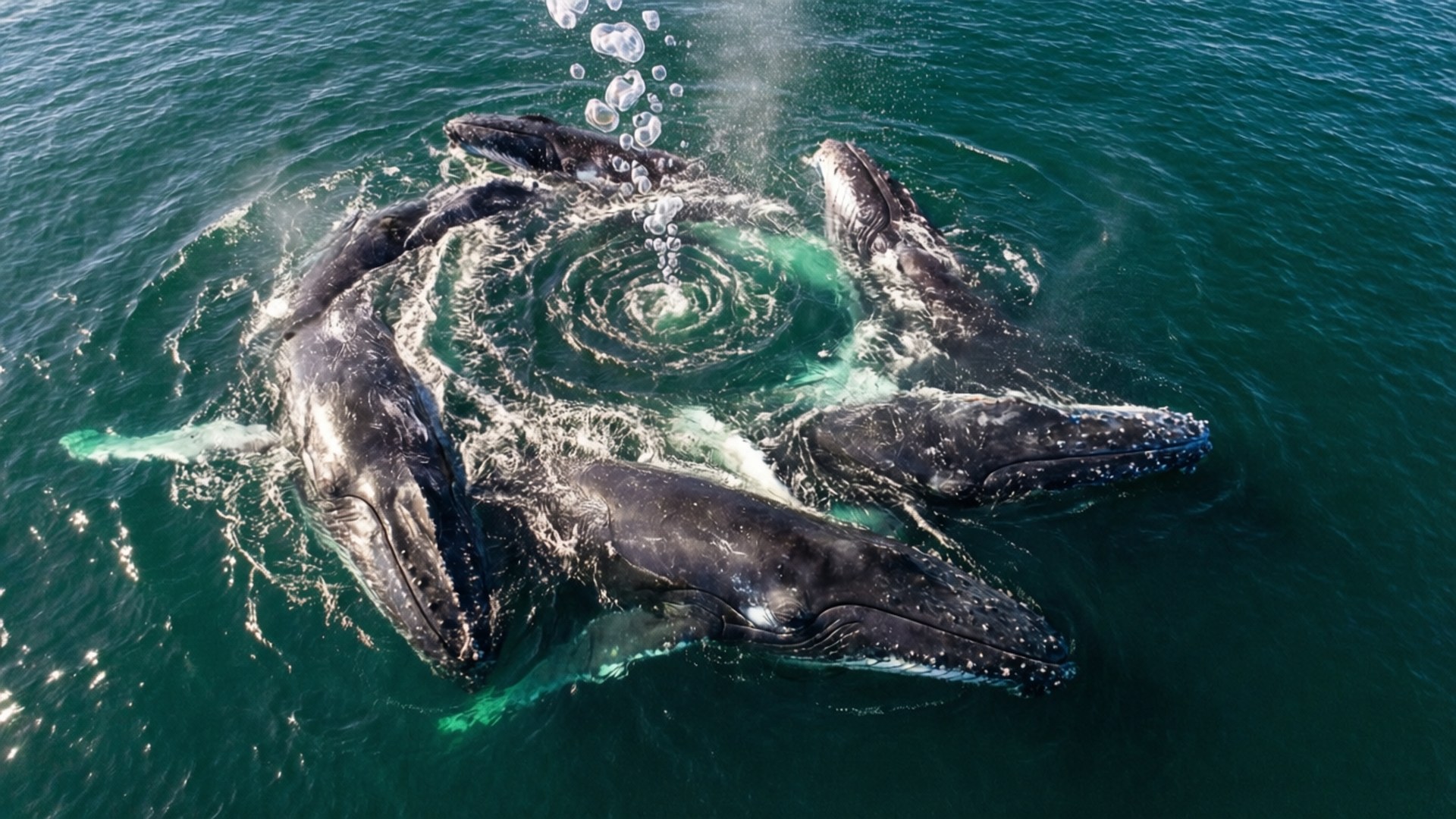 Bubble Net Feast Bakgrunner