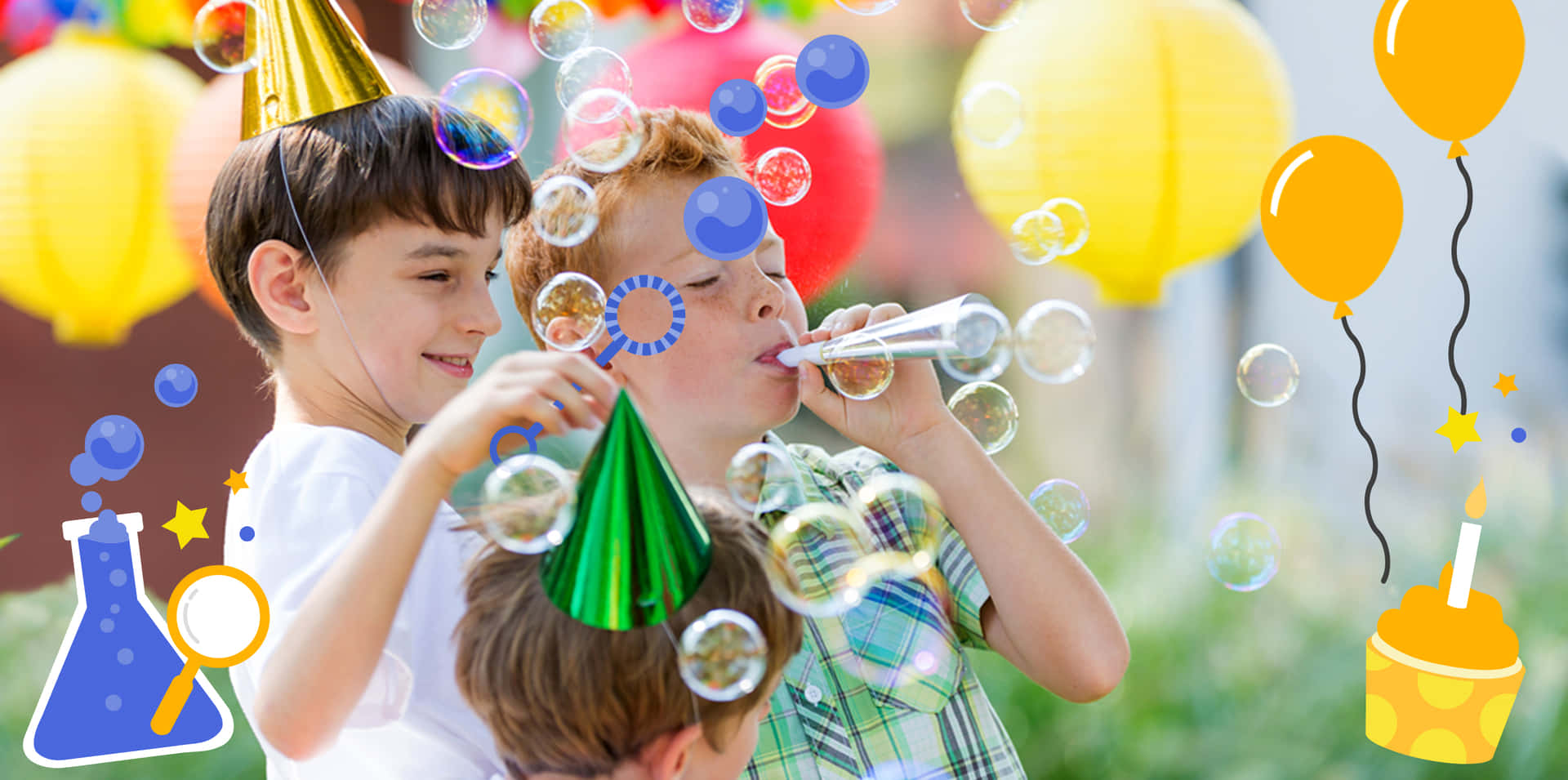 Brightly Colored Bubbles Add Fun to Any Occasion