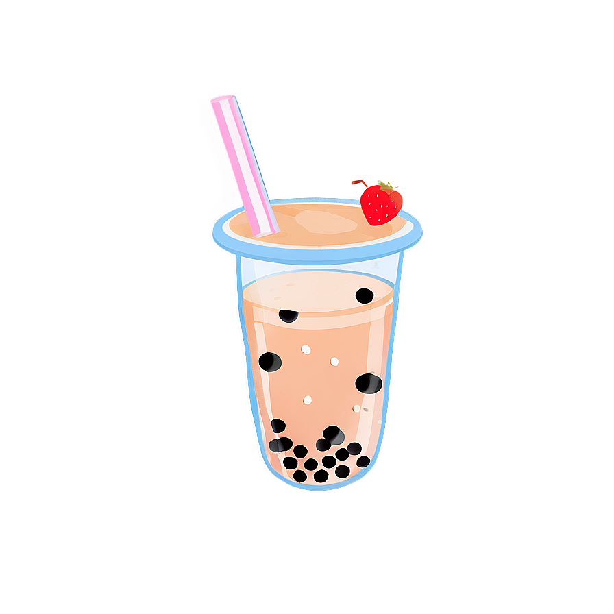 Download Bubble Tea Cup Png Nsw | Wallpapers.com