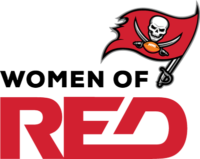 Buccaneers Womenof Red Logo SVG
