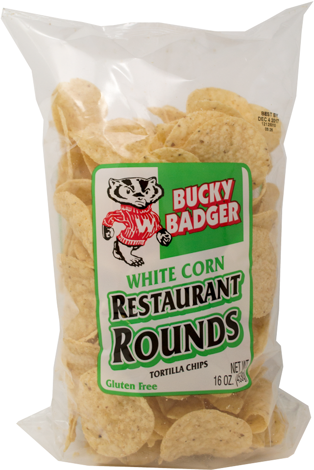 Bucky Badger Corn Chips PNG