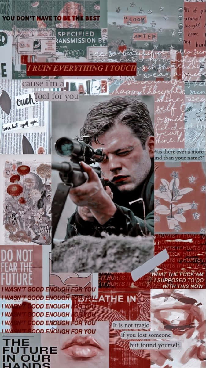 Bucky Barnes and his new Iphone Wallpaper