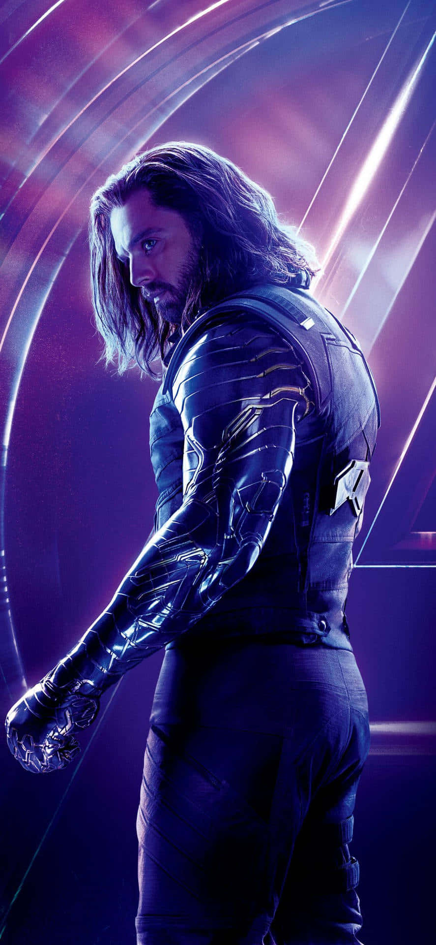 Bask in luxury with the latest Bucky Barnes Iphone. Wallpaper