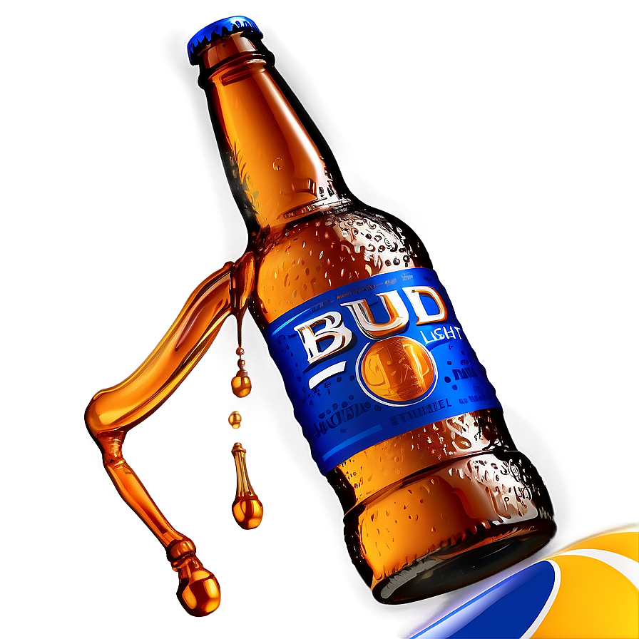 Bud Light Bottle A PNG