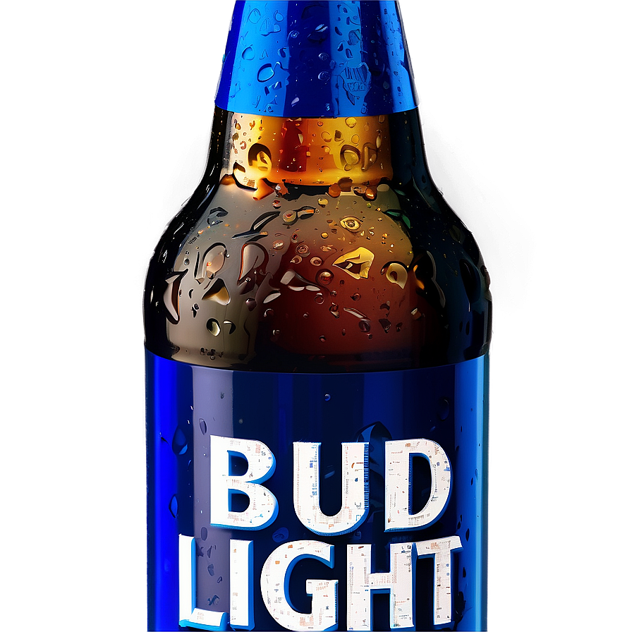 Bud Light Bottle For Designers Png 06272024 PNG