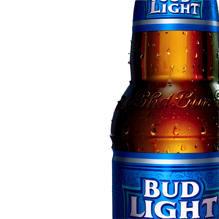 Bud Light Bottle Transparent Background Png Hbs89 PNG