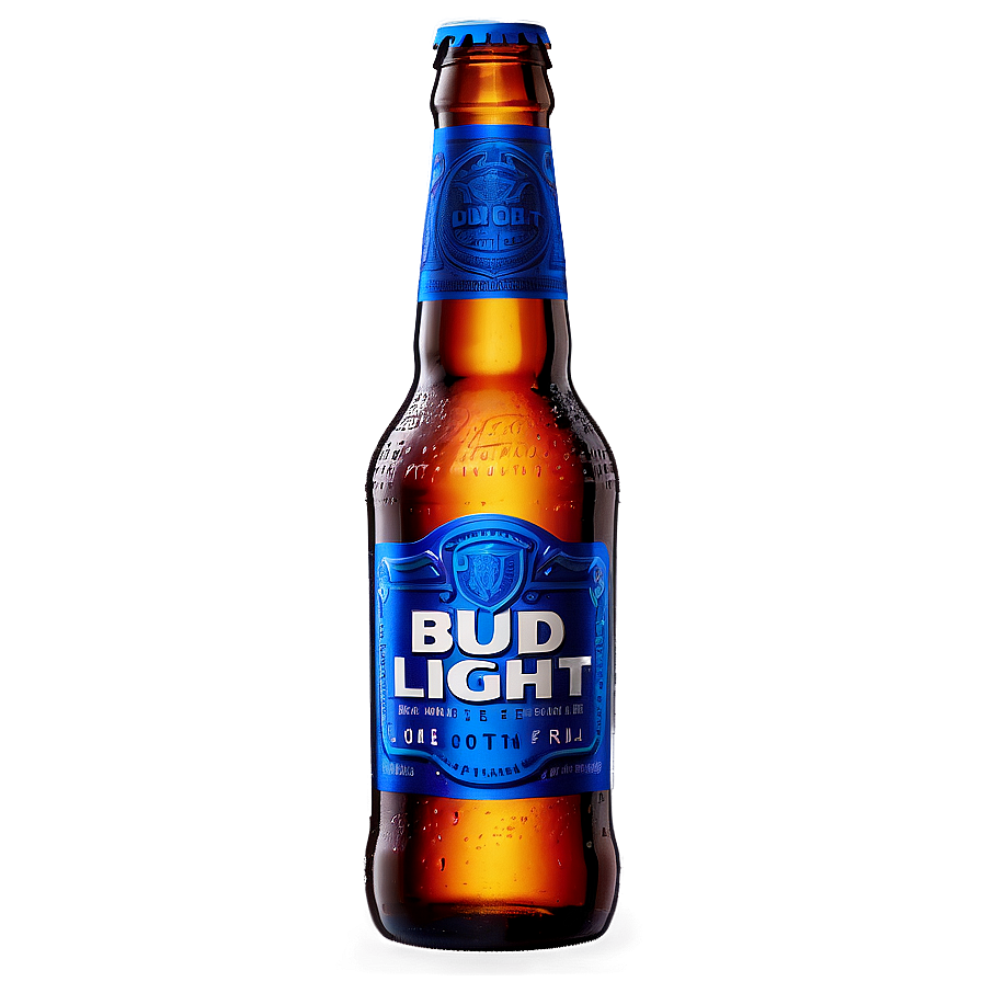 Bud Light Bottle Transparent Background Png Wgm4 PNG