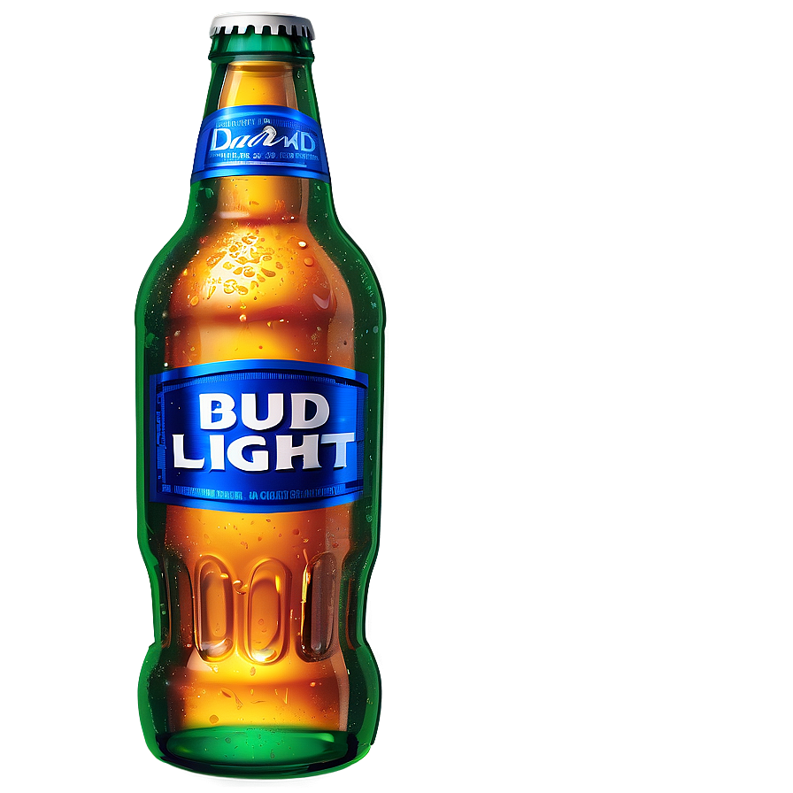 Bud Light Bottle Vector Png 13 PNG