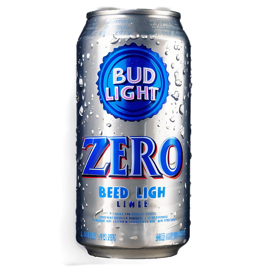 Bud Light Zero Can Png 05232024 PNG