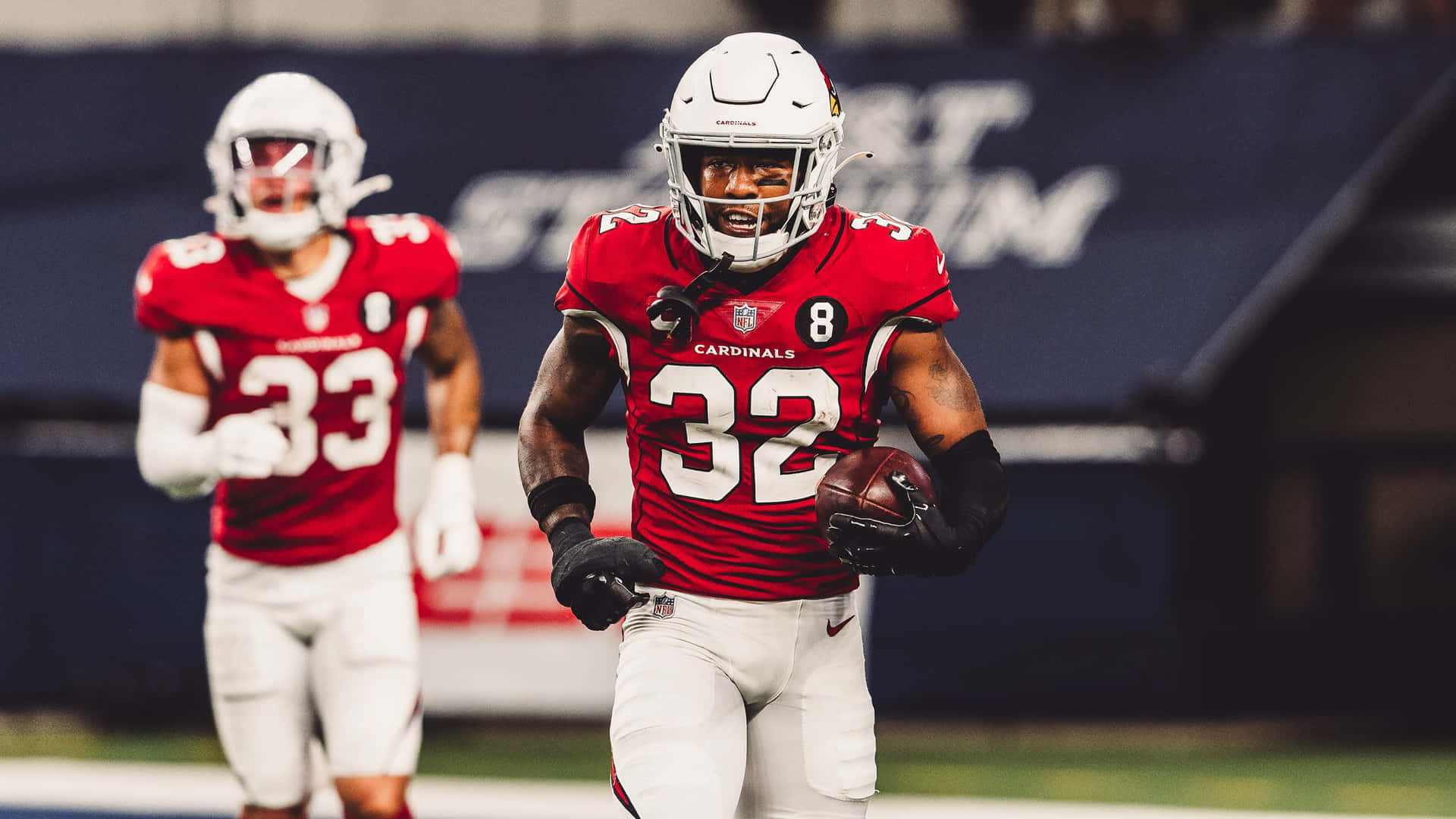 Budda Baker Cardinals Game Actie Achtergrond