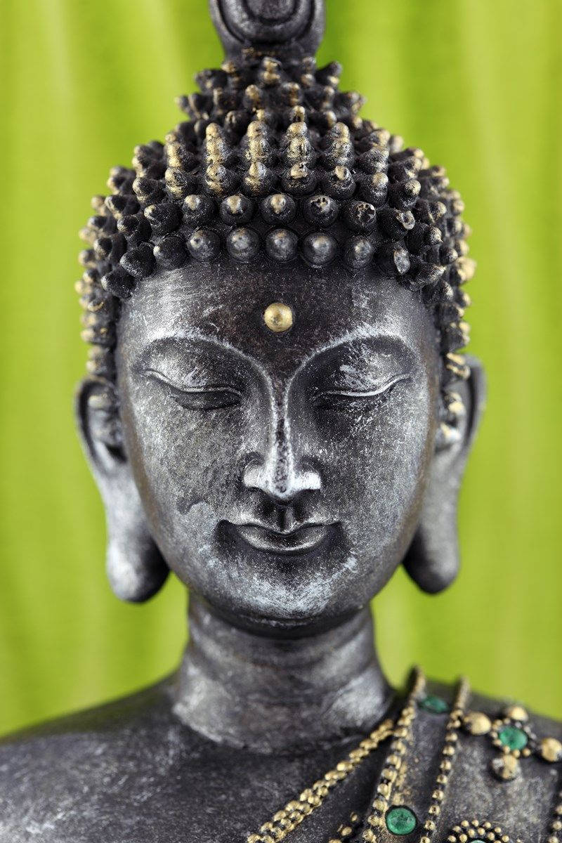 Buddha 3d Grey Statue